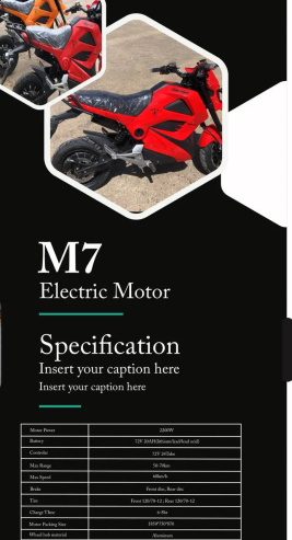 M7 electric Motorcycle